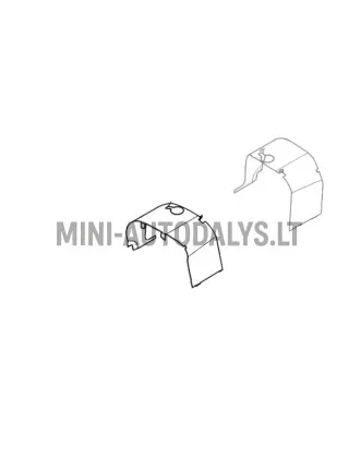 Sisemine poritiib / porilapp eesmine parem Microcar MGO1 / MGO2 / Ligier JSRC