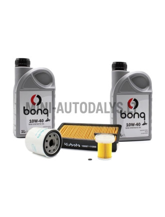 Filtrite komplekt Aixam Kubota Z402 + 2 liitrit mootoriõli