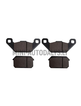 Tagumiste piduriklotside komplekt Chatenet