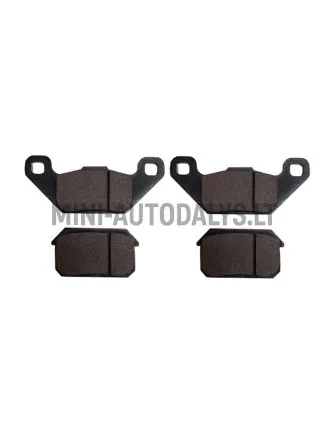 Tagumiste piduriklotside komplekt Chatenet