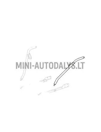 Esiraami vasakpoolne toru Aixam MEGA 2