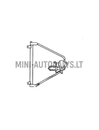 Elektriline aknatõstuk vasak Aixam 1997-2004