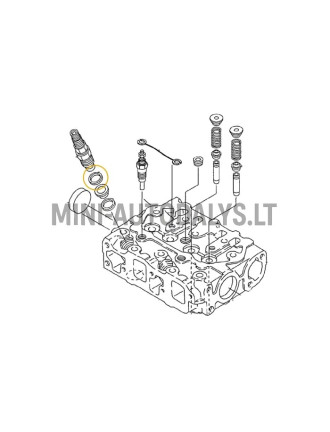 Yanmar pihusti tihend