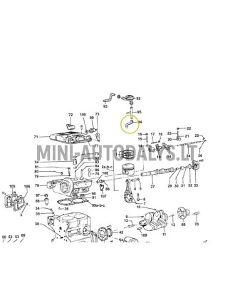 Karteri õhutusvoolik Lombardini 502 FOCS / Progress
