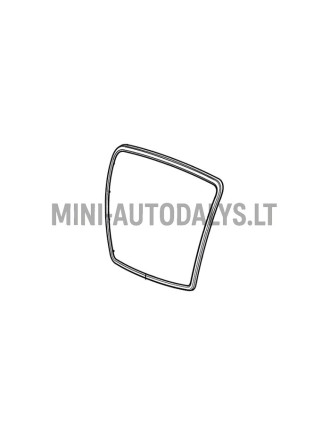 Kroomitud äärega esimese stange iluvõre "Grecav Sonique"