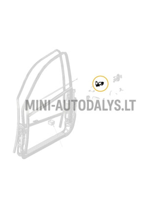 Vasakpoolne välisukse käepide Ligier IXO