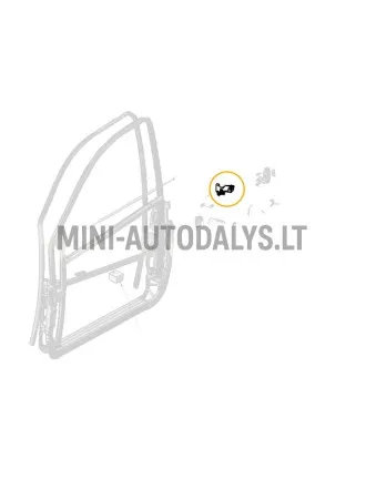 Vasakpoolne välisukse käepide Ligier IXO