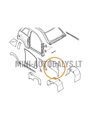 Microcar M8 vasakpoolne sisemine tagatiib