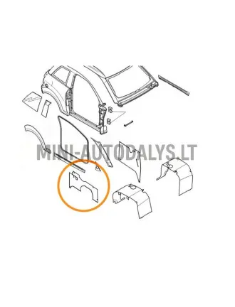 Microcar M8 sisemine parempoolne tagumine poritiib