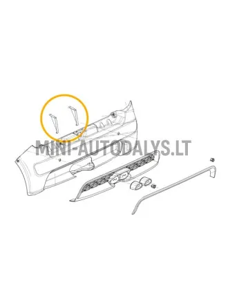 Tagumise stange kinnitus Ligier JS50 Ph1