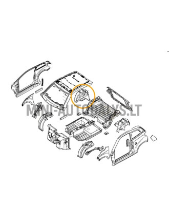 Parempoolne tagumise ratta koobas Ligier JS50 / JS50L Ph1