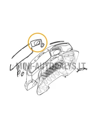 Pareišti rūko žibintų iluvõre paremal pool Ligier JS50