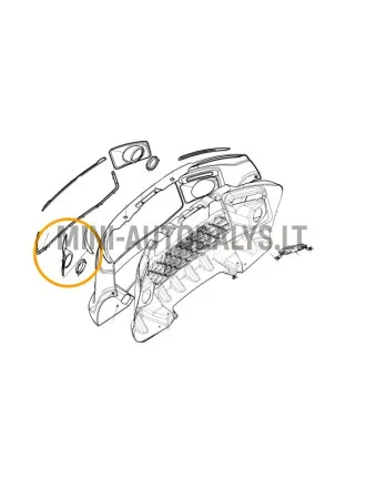 Ligier JS50 vasakpoolne udutulede iluvõre