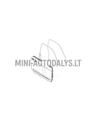 Parempoolne uksepolster Ligier JS50 / JS50L