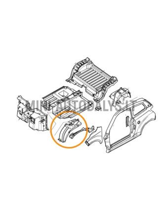 Vasakpoolne esiratta koobas Ligier JS50 / JS50L ph1