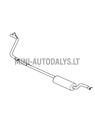 Tagumine summuti Microcar MGO2 / M8 / JSRC
