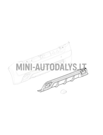 Tagumine põrkeraud spoiler Ligier JS50 Ph1 Spor1