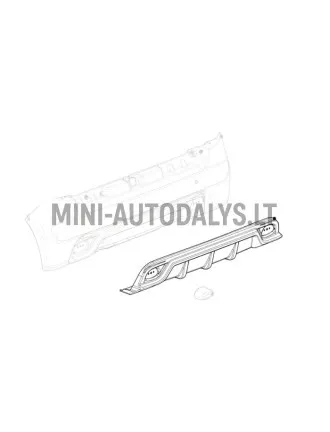 Tagumine põrkeraud spoiler Ligier JS50 Ph1 Spor1