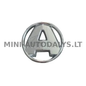 Logo "Aixam" kapott / tagaluuk (kroomitud)