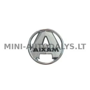 Logoga embleem "Aixam" kapott / tagaluuk