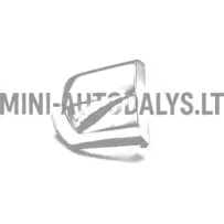 Parempoolne nurgaga uksekäepide "Aixam" (kroomitud)