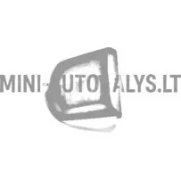 Parempoolne ukse käepideme nurgik "Aixam" (must)