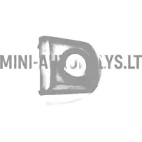 Vasaku ukse käepideme nurgik "Aixam" (must)