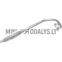 Eesmine toru + painduv väljalasketoru Aixam Sensation / Emotion / Ambition