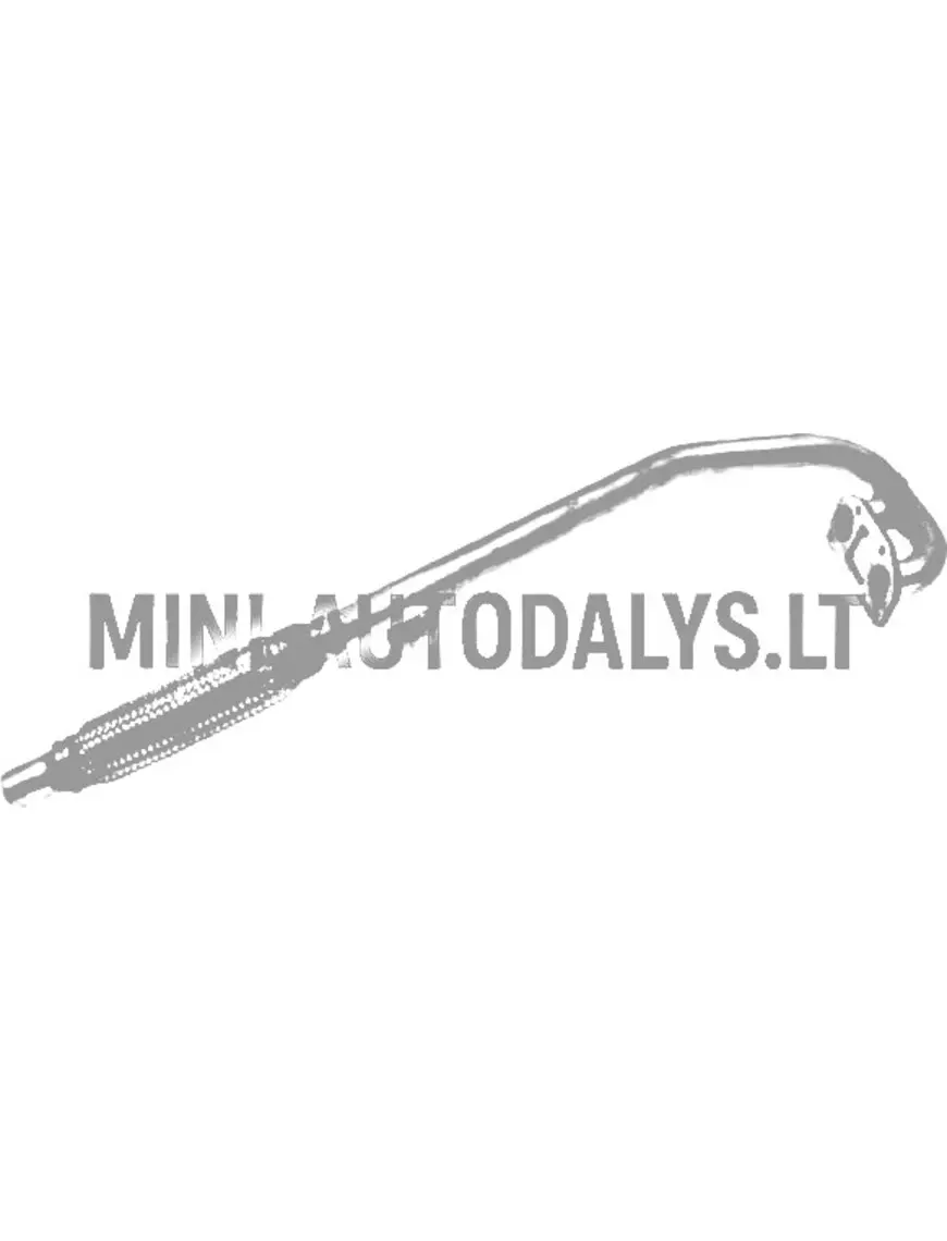 Eesmine toru + painduv väljalasketoru Aixam Sensation / Emotion / Ambition