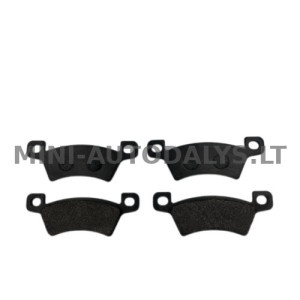 Piduriklotside komplekt Microcar MC1 / MC2 tagumine