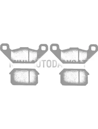 Tagumiste piduriklotside komplekt Chatenet
