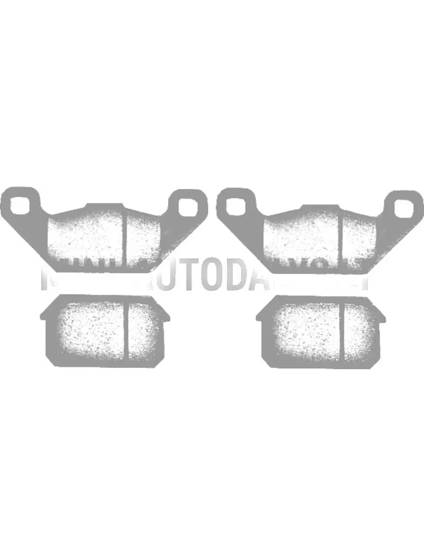 Tagumiste piduriklotside komplekt Chatenet