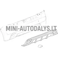 Tagumine põrkeraud spoiler Ligier JS50 Ph1 Spor1