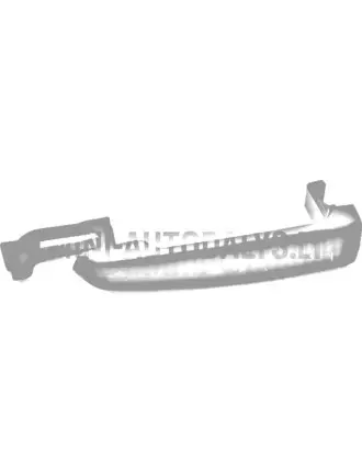 Välimine uksekäepide "Aixam" (must)