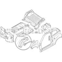 Vasakpoolne esiratta koobas Ligier JS50 / JS50L ph1