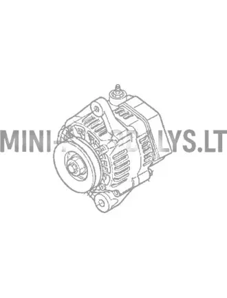 Generaator Aixam Kubota Z482 (eesmine radiaator)