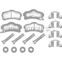Piduriklotside komplekt Aixam