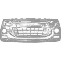 Eesmise stange iluvõre Ligier JS50 Sport (must)