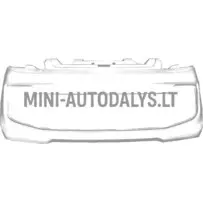 Eesmine kaitseraud Ligier JS50/JS50L Ph2/Ph3 (valge)