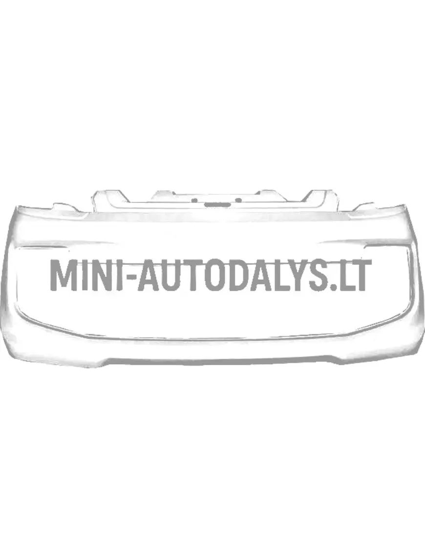 Eesmine kaitseraud Ligier JS50/JS50L Ph2/Ph3 (valge)