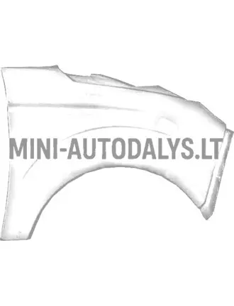 Eesmine parempoolne poritiib Microcar Due2/3 MGO3/4 (Valge)