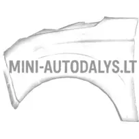 Vasakpoolne esitiib Microcar Due2/3 MGO3/4 (valge)