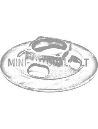 Eesmine piduriketas Aixam 2007-2010 / Grecav / Casalini (Ø 210 mm)