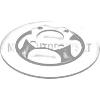 Eesmine piduriketas Microcar / Ligier 1008471 (Ø 220 mm)