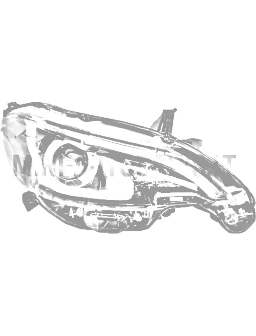 Eesmine parem esituli Ligier JS50 / JS50L Ph2 / ph3