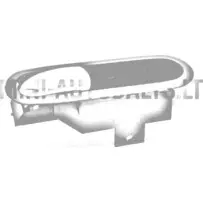 Sisemine ukse käepide "Aixam" (kroomitud)