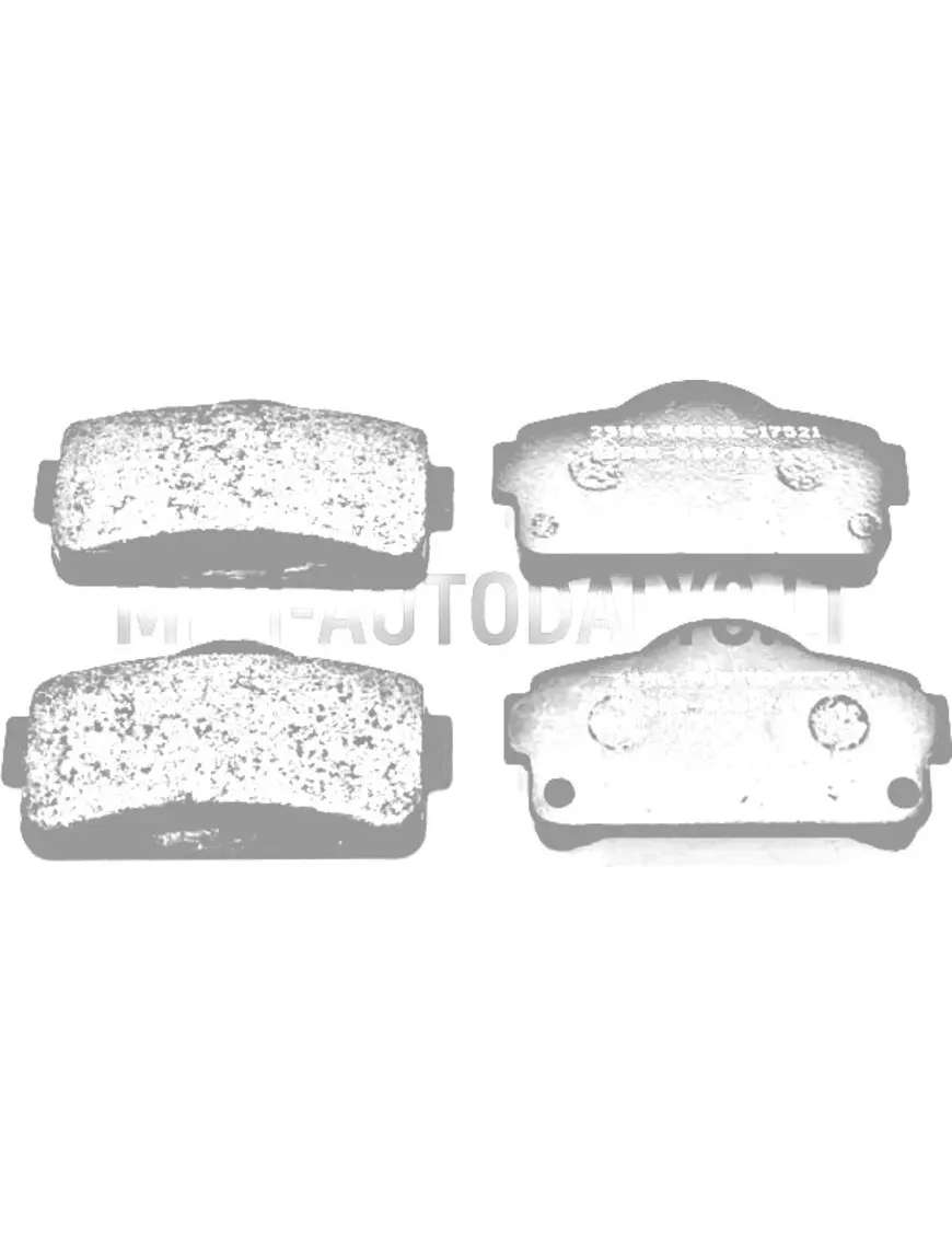 Piduriklotside komplekt ees Microcar / Ligier #15415 | Mini Auto Parts