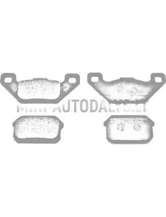 Tagumiste piduriklotside komplekt Ligier / Microca #15449 | Mini Auto Parts
