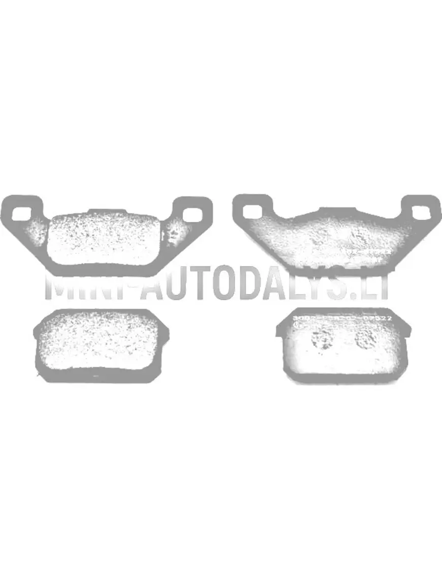 Tagumiste piduriklotside komplekt Ligier / Microca #15449 | Mini Auto Parts