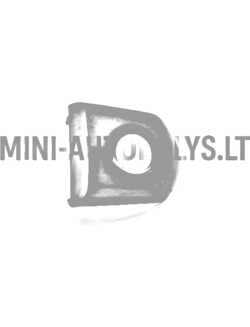 Vasaku ukse käepideme nurgik "Aixam" (must)